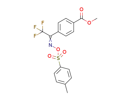 methyl 4-(2,2,2-trifluoro-1-((tosyloxy)imino)ethyl)benzoate