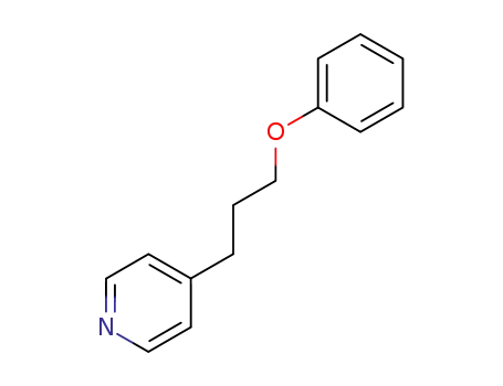 Molecular Structure of 112945-01-4 (Pyridine, 4-(3-phenoxypropyl)-)