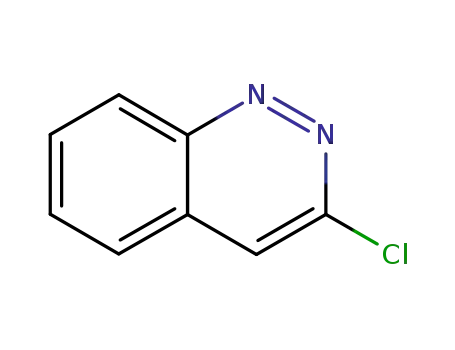 Molecular Structure of 17404-90-9 (3-Chlorocinnoline)