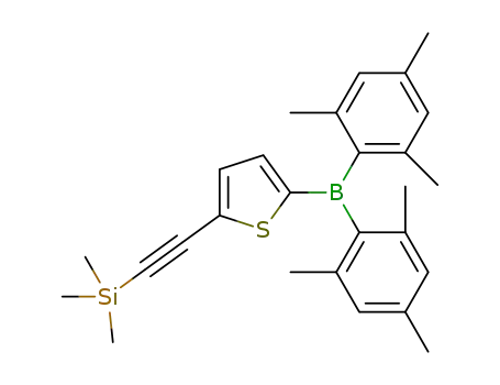 2-(dimesitylboryl)-5-(trimethylsilylethynyl)thiophene