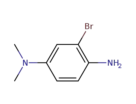 3-bromo-N<sub>1</sub>,N<sub>1</sub>-dimethylbenzene-1,4-diamine