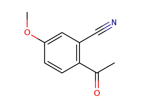2-acetyl-5-methoxybenzonitrile