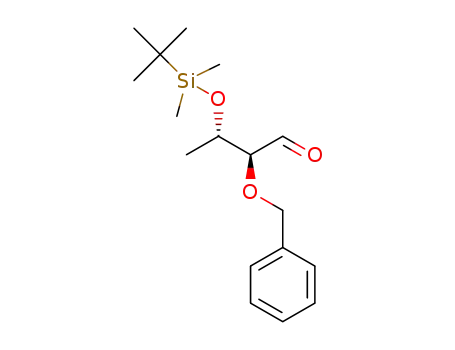 (2S,3S)-2-(benzyloxy)-3-[(tert-butyldimethylsilyl)oxy]butanal
