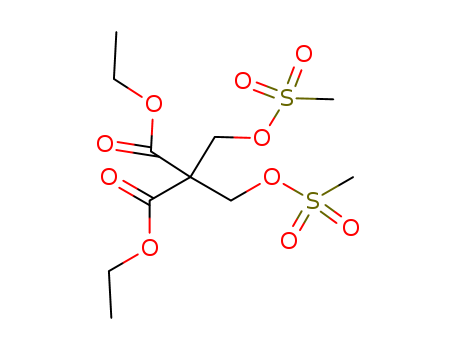 diethyl 2,2-bis(methylsulfonyloxymethyl)propanedioate