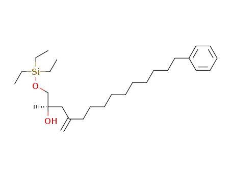 (R)-2-methyl-4-methylene-14-phenyl-1-((triethylsilyl)oxy)tetradecan-2-ol
