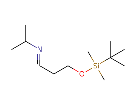 (E)-N-[3-(tert-butyldimethylsilyloxy)propylidene]isopropylamine