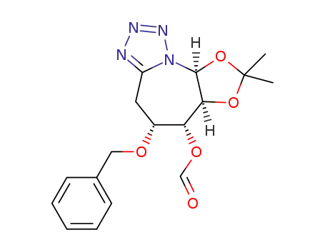 (5S,6S,7R,8S)-8-O-benzyl-7-O-formyl-6,7,8,9-tetrahydro-5H-tetrazolo[1,5-a]azepine-5,6,7,8-tetrol