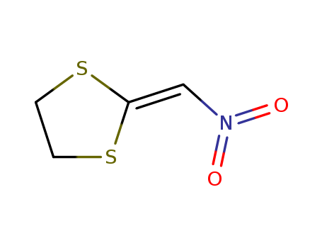 1,3-Dithiolane, 2-(nitromethylene)-