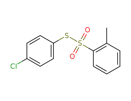 S-(4-chlorophenyl) 2-methylbenzenesulfonothioate