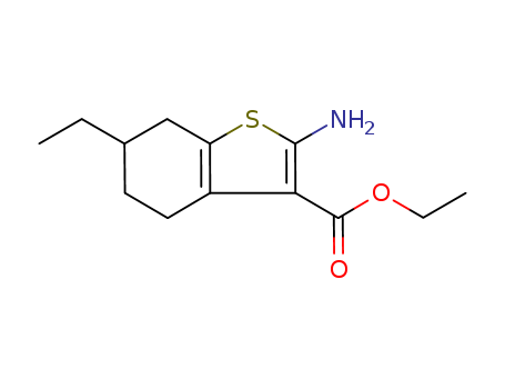 2-AMINO-6-ETHYL-4,5,6,7-TETRAHYDRO-BENZO[B]THIOPHENE-3-CARBOXYLIC ACID ETHYL ESTER