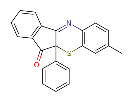 8-methyl-10a-phenylbenzo[b]indeno[1,2-e][1,4]thiazin-11(10aH)-one