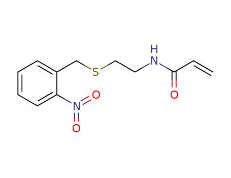 N-(2-((2-nitrobenzyl)thio)ethyl)acrylamide