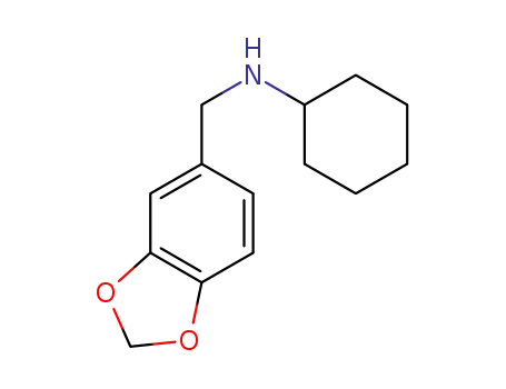 Molecular Structure of 227017-79-0 (N-(2H-1,3-benzodioxol-5-ylmethyl)cyclohexanamine)