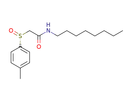 (R)-2-(p-tolylsulfinyl)-N-octylacetamide