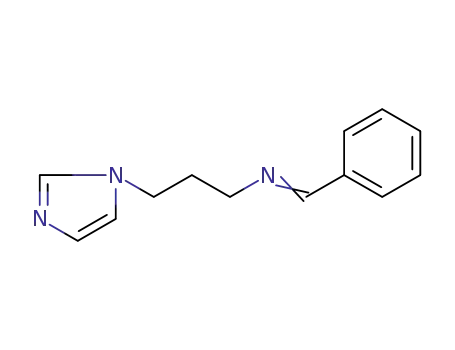 Molecular Structure of 820220-10-8 (1H-Imidazole-1-propanamine, N-(phenylmethylene)-)