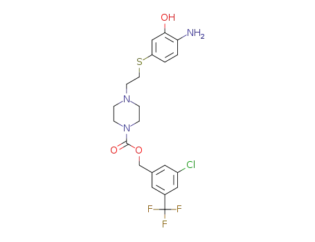 Molecular Structure of 1291106-96-1 (C<sub>21</sub>H<sub>23</sub>ClF<sub>3</sub>N<sub>3</sub>O<sub>3</sub>S)
