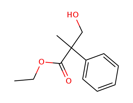 ethyl 3-hydroxy-2-methyl-2-phenylpropanoate