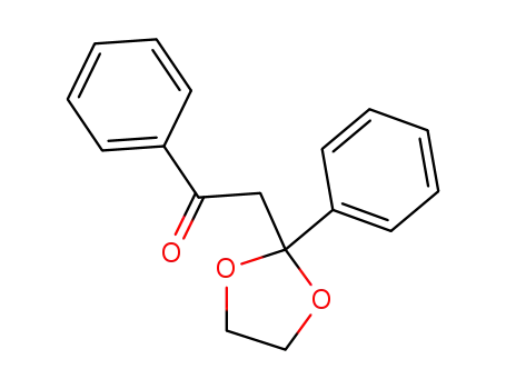 Ethanone, 1-phenyl-2-(2-phenyl-1,3-dioxolan-2-yl)-