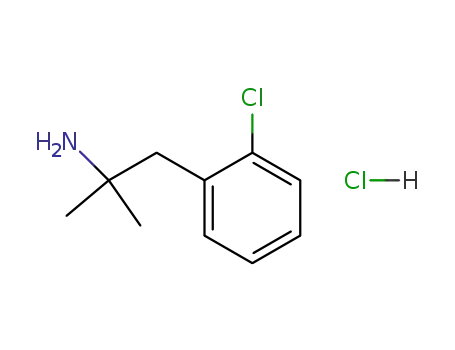 Molecular Structure of 10389-72-7 (Clortermine)