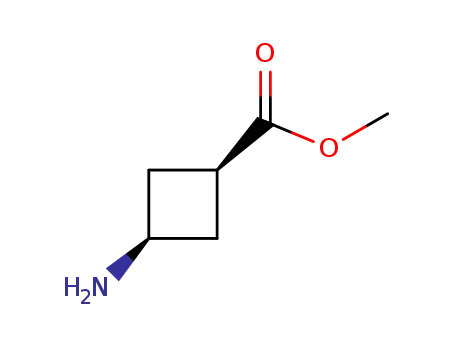 Molecular Structure of 1212823-38-5 (Methyl cis-3-AMino-cyclob...)