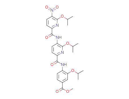 methyl 3-isopropoxy-4-(6-isopropoxy-5-(6-isopropoxy-5-nitropicolinamido)picolinamido)benzoate