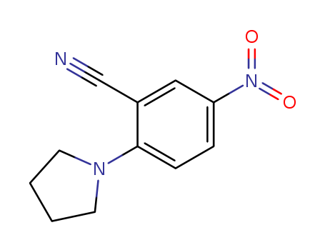 5-nitro-2-pyrrolidin-1-ylbenzonitrile