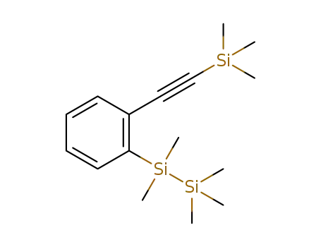 1,1,1,2,2-pentamethyl-2-{2-[2-(trimethylsilyl)ethynyl]phenyl}disilane