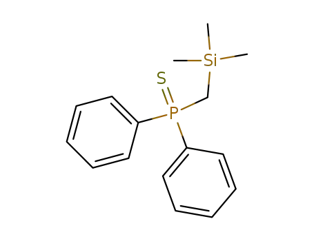 Trimethylsilylmethyl-diphenylphosphinsulfid
