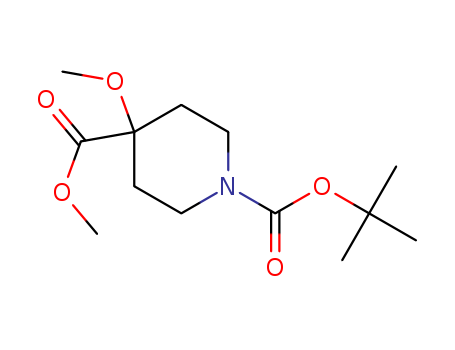 1-tert-butyl 4-methyl 4-methoxypiperidine-1,4-dicarboxylate