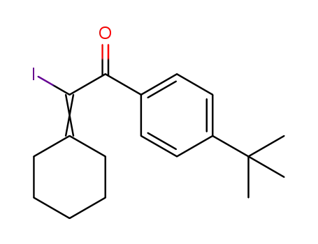 1-(4-tert-butylphenyl)-2-cyclohexylidene-2-iodoethanone