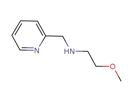 Molecular Structure of 62402-19-1 (2-methoxy-N-(pyridin-2-ylmethyl)ethanamine)