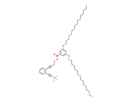 4-(2-(2-(trimethylsilyl)ethynyl)phenyl)but-3-ynyl 3,5-bis(hexadecyloxy)benzoate