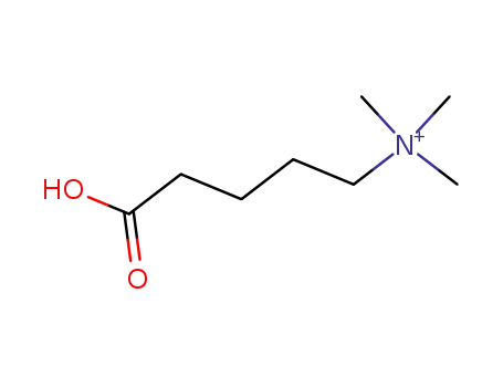 Molecular Structure of 87597-00-0 (1-Butanaminium, 4-carboxy-N,N,N-trimethyl-)