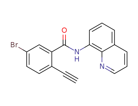 5-bromo-2-ethynyl-N-(8-quinolinyl)benzamide