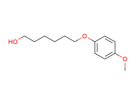 Molecular Structure of 122004-89-1 (1-Hexanol, 6-(4-methoxyphenoxy)-)