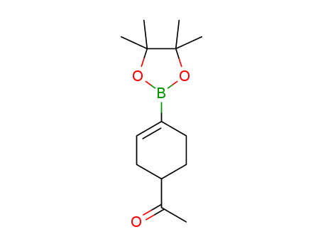 1-[4-(4,4,5,5-tetramethyl-1,3,2-dioxaborolan-2-yl)cyclohex-3-en-1-yl]ethanone