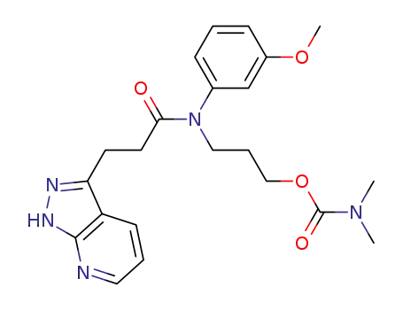 C<sub>22</sub>H<sub>27</sub>N<sub>5</sub>O<sub>4</sub>