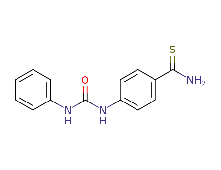 4-(3-phenylureido)benzothioamide