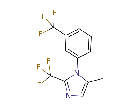 5-methyl-2-(trifluoromethyl)-1-(3-(trifluoromethyl)phenyl)-1H-imidazole