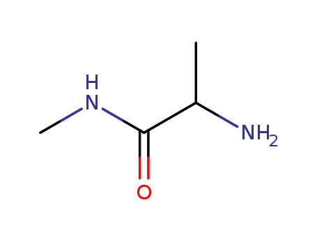 Molecular Structure of 32012-12-7 (N~1~-methylalaninamide(SALTDATA: HCl))
