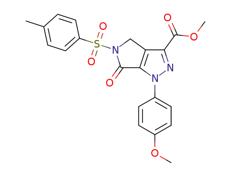 methyl 1-(4-methoxyphenyl)-6-oxo-5-tosyl-1,4,5,6-tetrahydropyrrolo[3,4-c]pyrazole-3-carboxylate