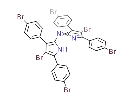 NHC<sub>4</sub>Br(C<sub>6</sub>H<sub>4</sub>Br)2NC<sub>4</sub>N(C<sub>6</sub>H<sub>4</sub>Br)2Br