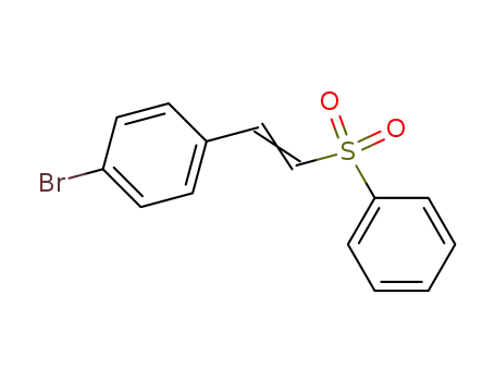 1-((E)-2-Benzenesulfonyl-vinyl)-4-bromo-benzene