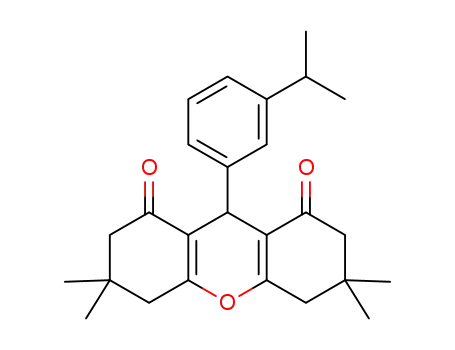 9-(3-isopropylphenyl)-3,3,6,6-tetramethyl-3,4,5,6,7,9-hexahydro-1H-xanthene-1,8(2H)-dione