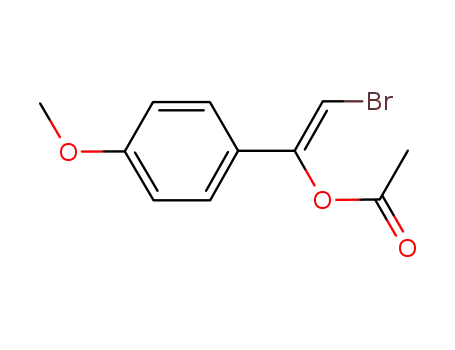 (Z)-2-bromo-1-(4-methoxyphenyl)vinyl acetate