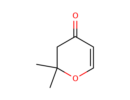 Molecular Structure of 18927-48-5 (4H-Pyran-4-one, 2,3-dihydro-2,2-dimethyl-)