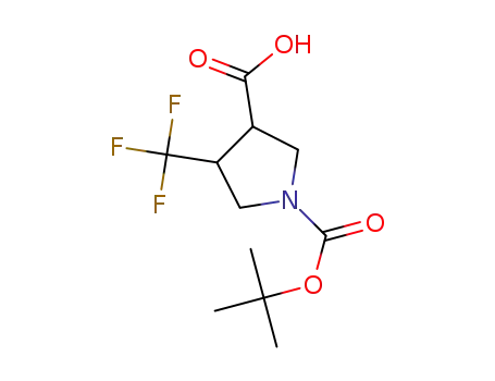 [4- (TRIFLUOROMETHYL) PYRROLIDINE] -1,3-DICARBOXYLIC ACID 1-TERT-BUTYL 에스테르