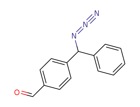 4-(azido(phenyl)methyl)benzaldehyde