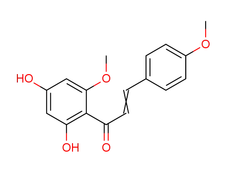Molecular Structure of 855740-21-5 (2′,4′-dihydroxy-4,6′-dimethoxychalcone)