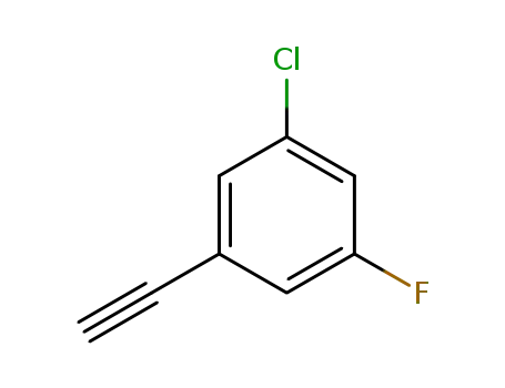 3-chloro-5-fluorophenylacetylene